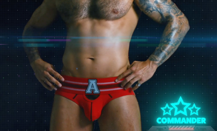 Jocksy s Modalem AussieBum Commander Red1